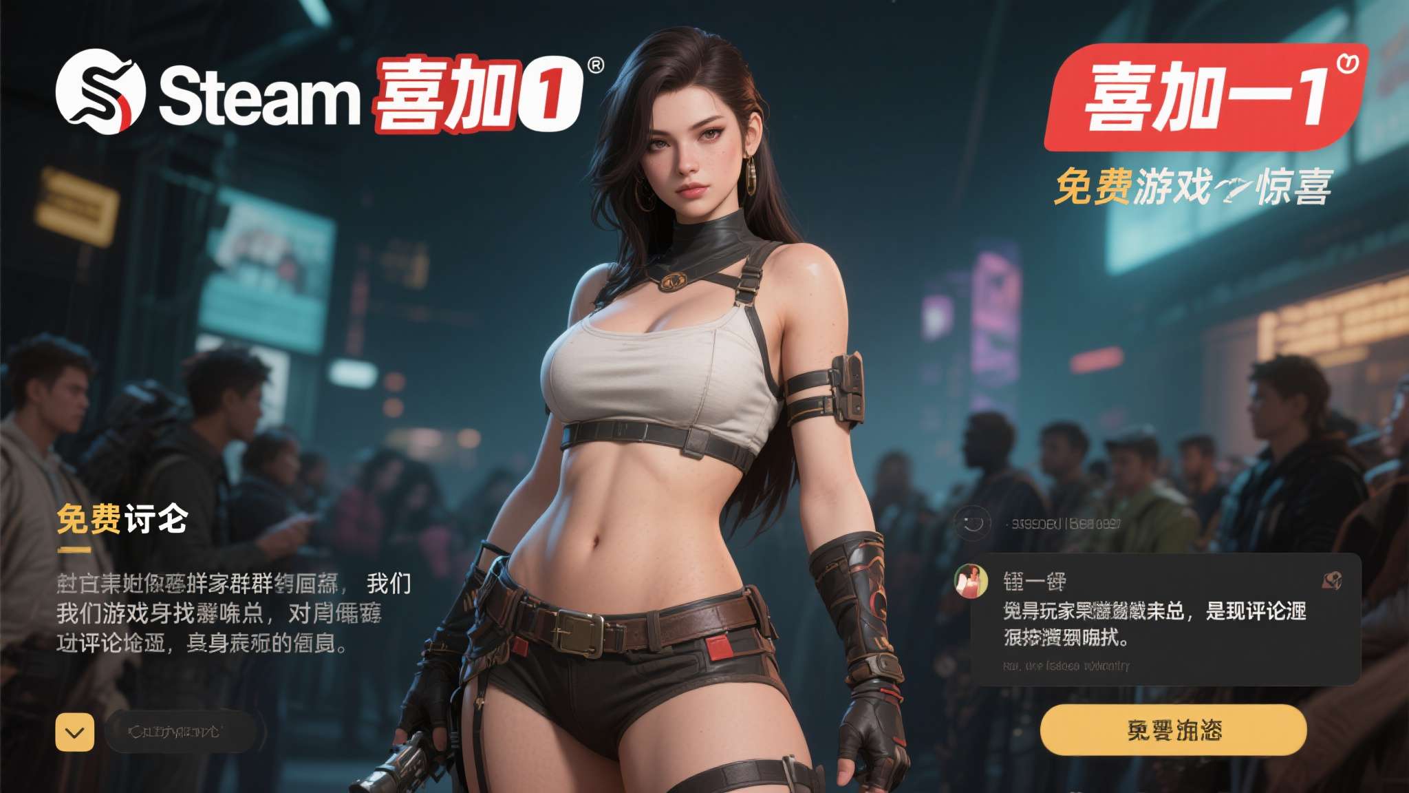 游侠晚报:Steam喜加一!《黑旗RE》女角色被嘲太胖 游侠晚报:Steam喜加一!《黑旗RE》女角色被嘲太胖
