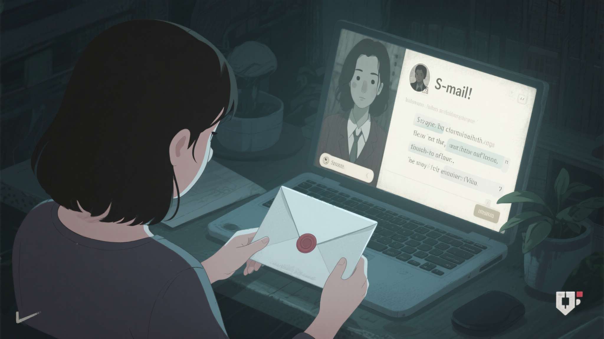 亡妻回忆录?女性向情感叙事游戏《S-mail》现已正式发售! 亡妻回忆录?女性向情感叙事游戏《S-mail》现已正式发售!