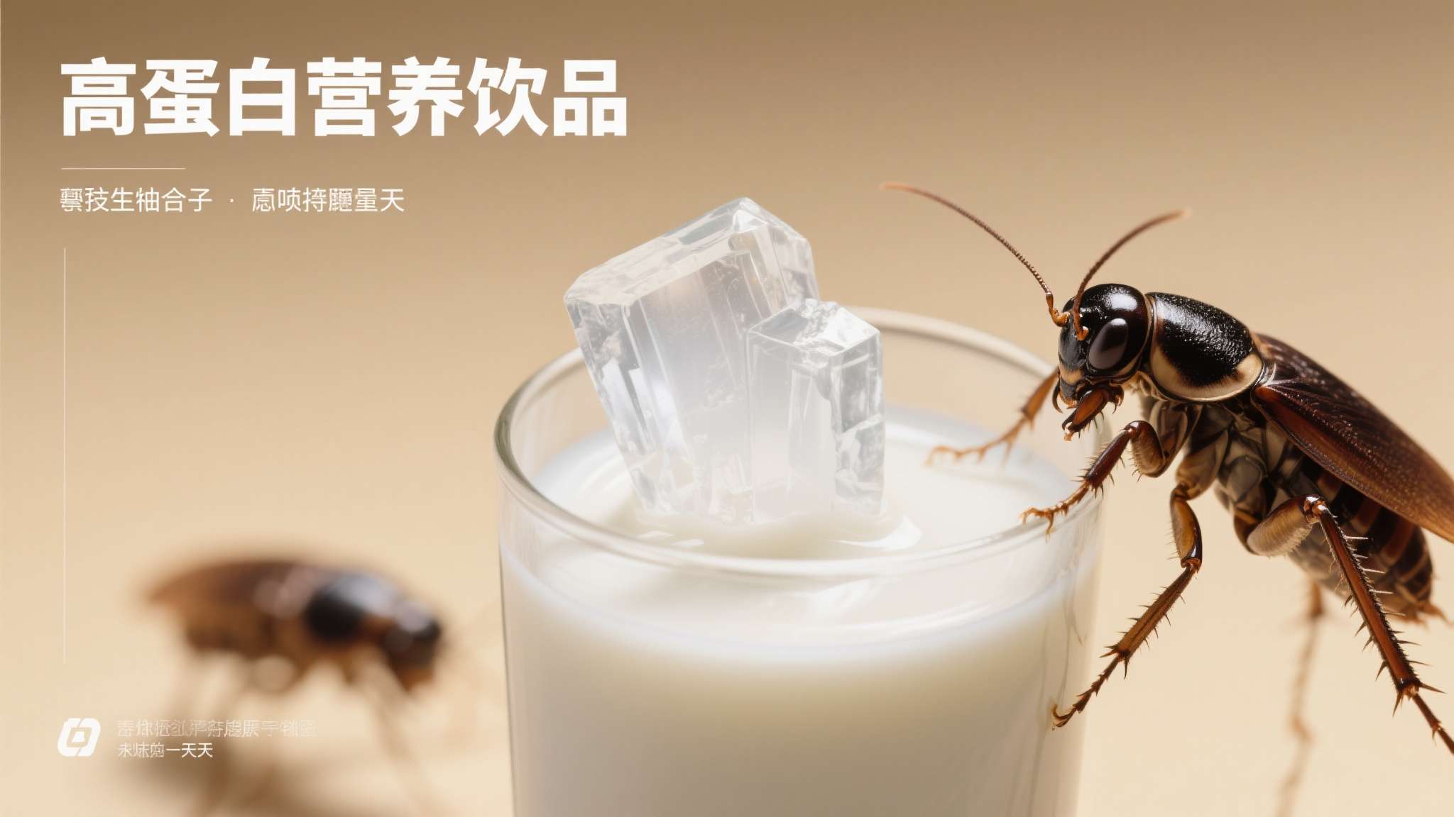 猎奇：蟑螂体内的＂超级食物＂？营养完爆母乳 你敢吃吗